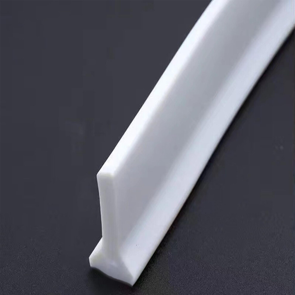 Shower Threshold Water Barrier, Flexible Splash Guard Strip For Shower, Selfadhesive Shower Splash Guard Strip, A, 5X3cm 5X3cm A 9365049690287