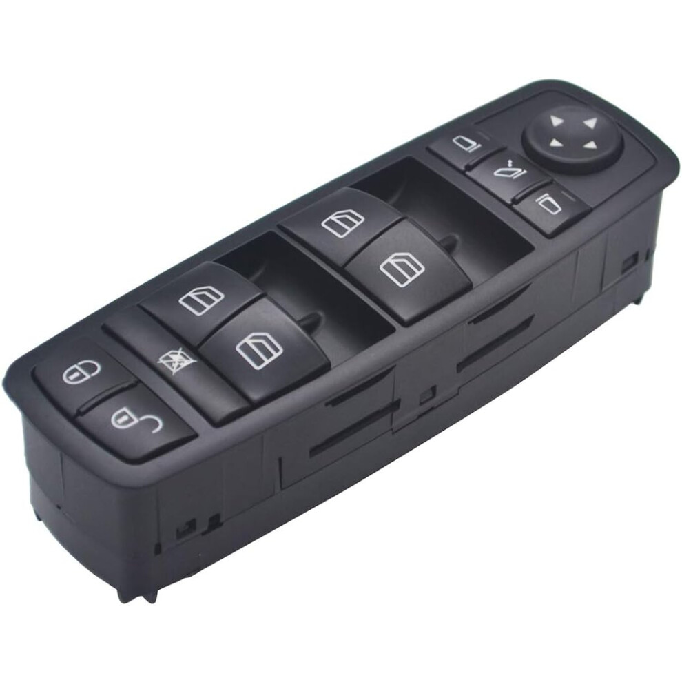 Driver Side Master Window Switch For Mercedes A B Class 2006-2012, Proper Fitting And Function, Aftermarket Replacement Item, Electric Power Master 9190834284439
