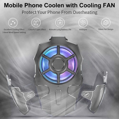 Controller di gioco mobile versatile, design ergonomico per un supporto confortevole, compatibilità universale e design leggero per una comodità 2