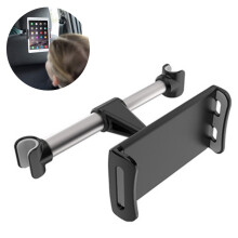 Innovativ nakkestøtteholder til bilen, praktisk design, 360 drejelig nakkestøtteholder til tablet, antifriktionsbeskyttelse til 4,4-11" enheder,