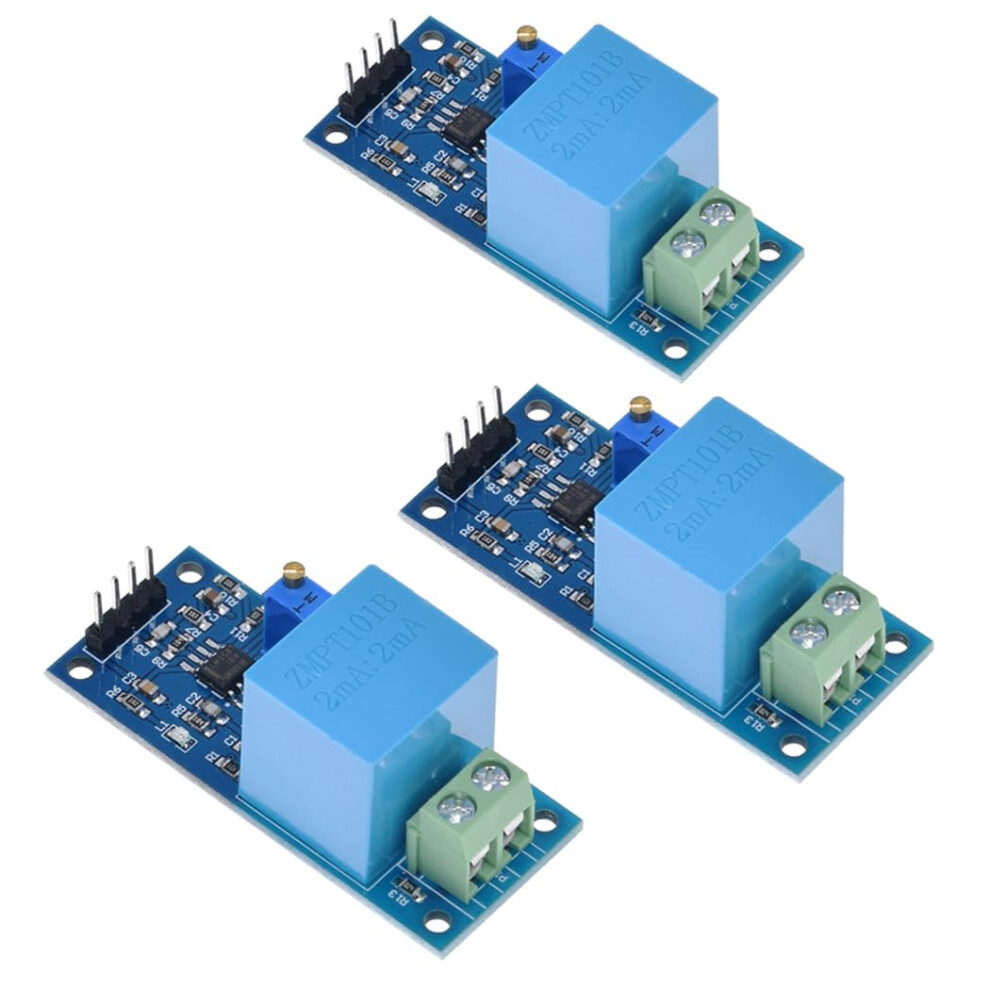 3Pcs Zmpt101b Voltage Sensor Voltage Converter Module Ac Current Signal Detection 530V Ac Active Singlephase Output 9412369741820