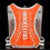 Wanderrucksack, 5L, lightweight hydration backpack for running, cycling, orange. 2