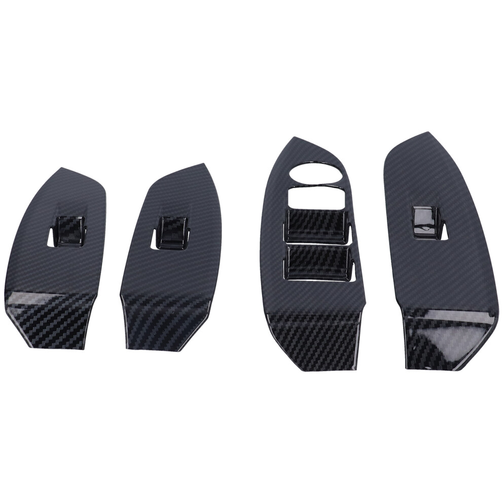 Car Interior Accessories Fashion Decoration Style Carbon Fiber Look Mazda Cx-3 Cx3 2016-2021 Fine Surface Processing Glossy Appearance Prevent Safe 9190834063379