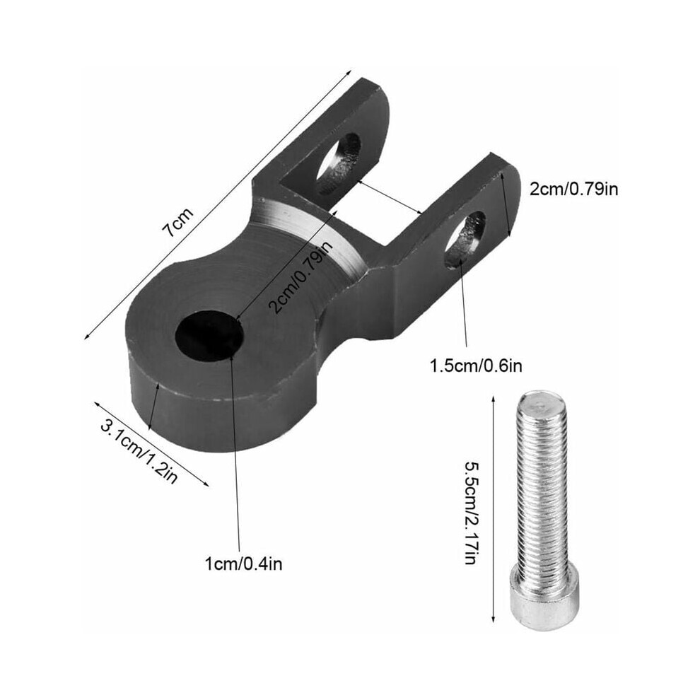 Motorcycle Shock Extenders, Universal Height Extension Adapter For Most Motorcycles, Enhance Ride Comfort And Stability 9128293321747