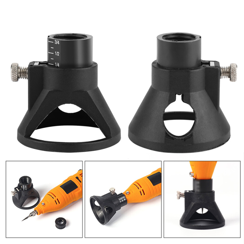 Drill Locator For Electric Grinder, Adjustable Depth Rotary Positioner With Precision Punching Capability, Secure Fixation Multi Tool Cutting 9128293321778