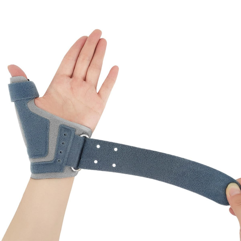 Wrist Brace with Thumb Wrist Compression StrapThumb Splint Stabilizer Breathable Perforated Finger Support Pressurized Finger Protection