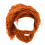 Gestrickte Perückenkappe im Caveman-Stil,-OrangeFarbe 1