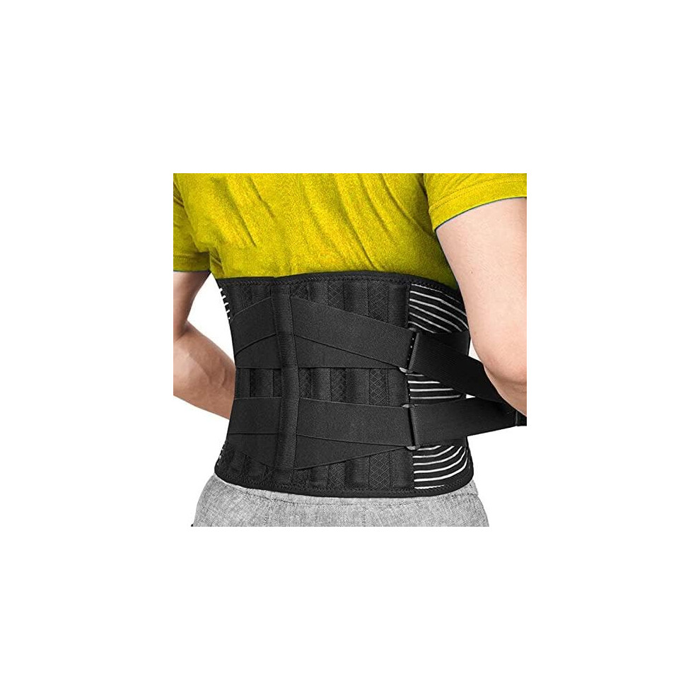 Adjustable Lumbar Support Belt Breathable Back Brace Waist Support Belt with Ergonomic Design Waist Support Belt Adjustable Lumbar Spine Support Belt