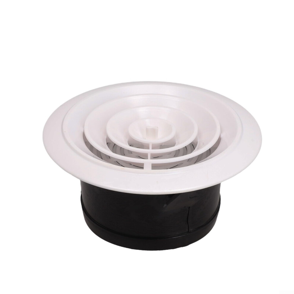 Adjustable Airflow Control With Adjustable Abs Vent Cover, Suitable For Various Rooms (75 Mm) 9426802195651