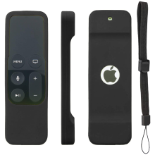 Custodia in silicone compatibile con Apple TV e telecomando Siri, costruzione di qualità, antiurto, copertura protettiva completa con colori vivaci
