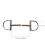 Equine Mouth Gear Single Joint Riding Bit DRing Training Bit with Copper Roller 5