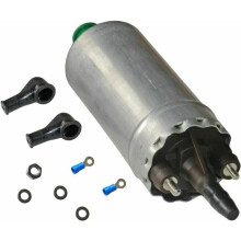 Elektrische brandstofpomp voor motorfietsen en auto's, universele inline brandstofpomp met koelfunctie en 12V ingangsspanning.