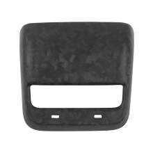 Afwerking van de ventilatieroosters in de middenconsole achterin voor de Tesla Model 3Y, koolstofvezel afdekking voor de ventilatieroosters, gladde