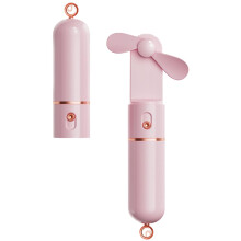 Handheld Fan 3 Speed Fan Strong Airflows USB/Battery Power Small Pocket Fan With For Girl Brushless Motor Ref: 2680