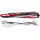 Bow String 12 Strands Bicolor Abrasion Resistant Fast Flight Black red 58inch 4