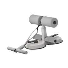 Adjustable SitUp Bar, SitUp Support Device, Abdominal Workout Equipment, Abdominal Exercise Machine, Thigh Support, Grey Color