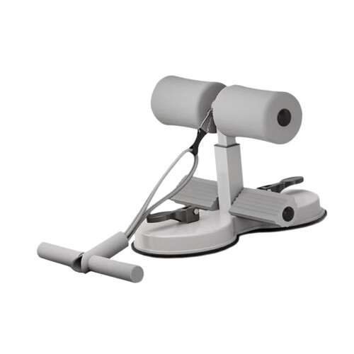 Adjustable SitUp Bar, SitUp Support Device, Abdominal Workout Equipment, Abdominal Exercise Machine, Thigh Support, Grey Color