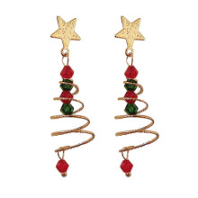 Bracelets for Couples, Christmas Tree Earrings, Girly Heart, Year Stud Earrings gold Unit size