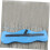 Floating Swimming Training Board Archery Finger Tab Fish Shape Belt Blue 3