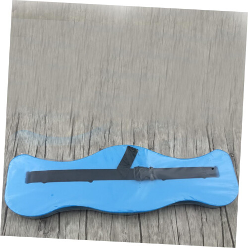 Floating Swimming Training Board Archery Finger Tab Fish Shape Belt Blue 2