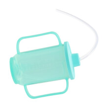 Antioverflow slim simple certified reusable modern cup with straw lid drinking cup for liquids mug