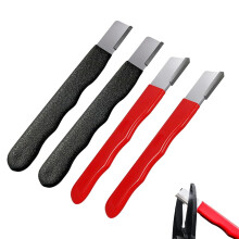 Outdoor DualPurpose Whetstone, Multipurpose Garden Tool Blade Sharpener for Knife, Lawnmower Blade Sharpener for Gardening (4pcs (2 red 2 black))