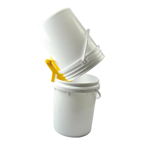 2pcs Beekeeping Essentials Honey Bucket Bracket Rack Bee Honey Bucket Holder Beekeeper Tools Comfortable to Hold Frame 1