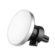 Magnetisk billader, 15W rask trådløs lader for iPhone 12-serien, omgivende LED-lys og halvlederkjølebrikke for forbedret sikkerhet
