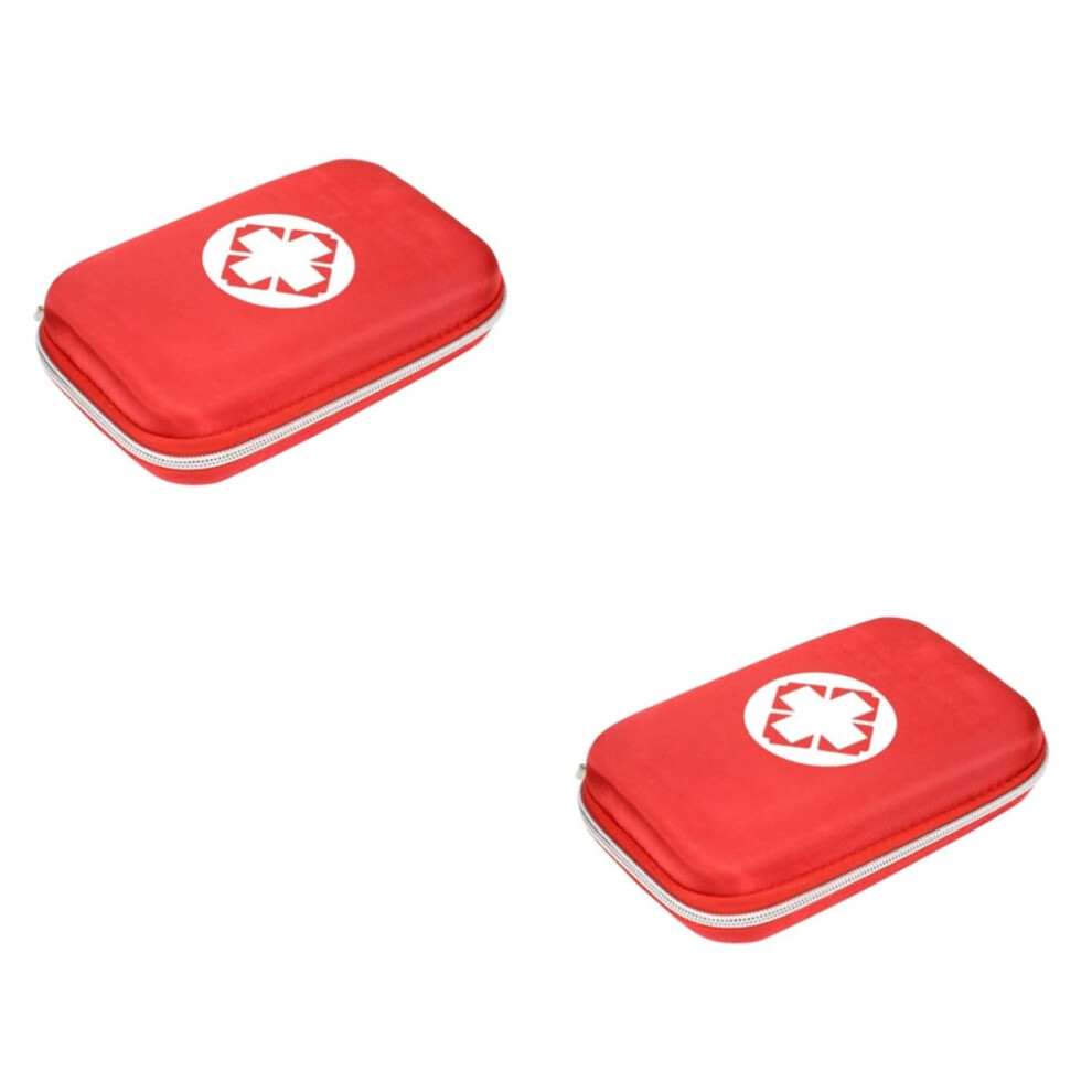 Red 2 X First Aid Kit Emergency Packages Emergency Equipment Emergency Service Coupler First Aid Kit First Aid Bag Medical Bag