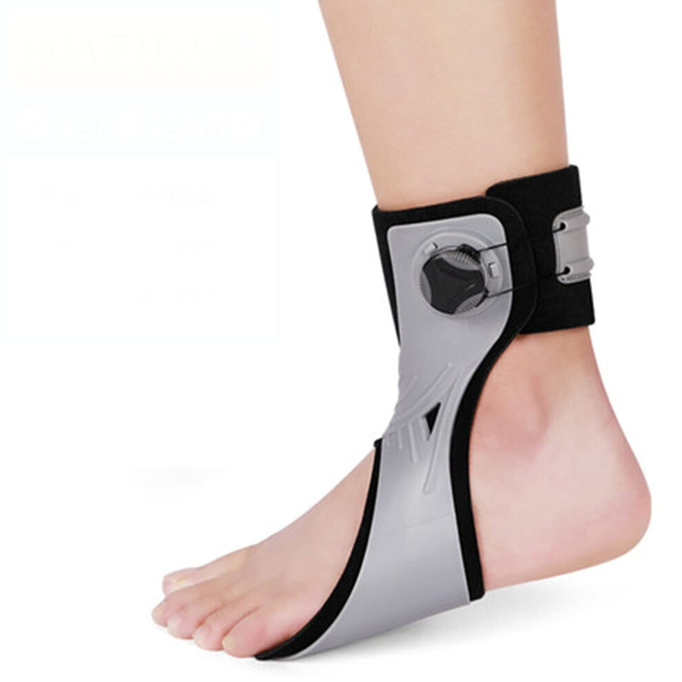 Foot Drop Brace Orthosis Splint for Improved Walking Gait, Pain Relief, Right