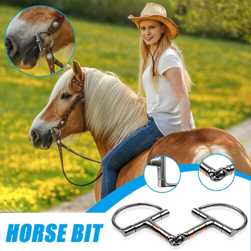Professional Single Joint Horse Bit for Training 1