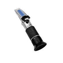 Refractometer, Handheld, 0–40% Brix, Saccharimeter, Fruit, Grapes, Alcohol