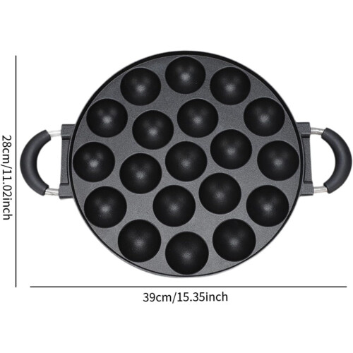 Doughnut Maker Pan for Quick Homemade Treats, 19 Hole 2