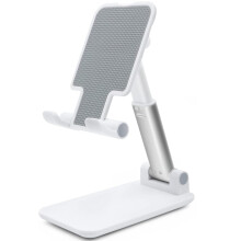 Niet-magnetische telefoonhouder, verstelbare hoek en hoogte voor optimaal comfort, universele compatibiliteit, veilige grip, ergonomisch ontwerp voor