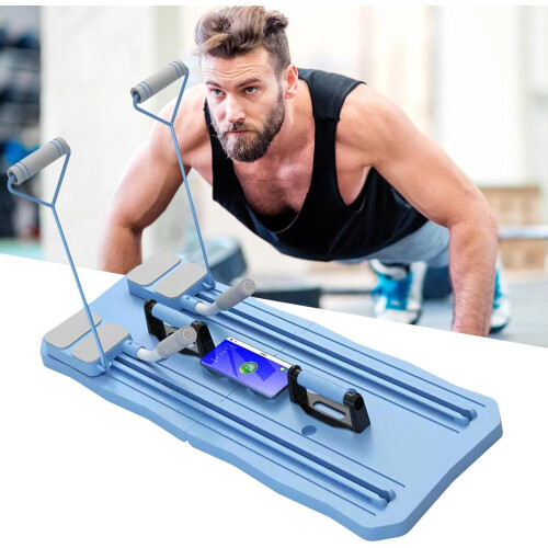 Multifunctional Abdominal Board, Upgraded Ab Roller Wheel, Training Board with Elbow Support 2