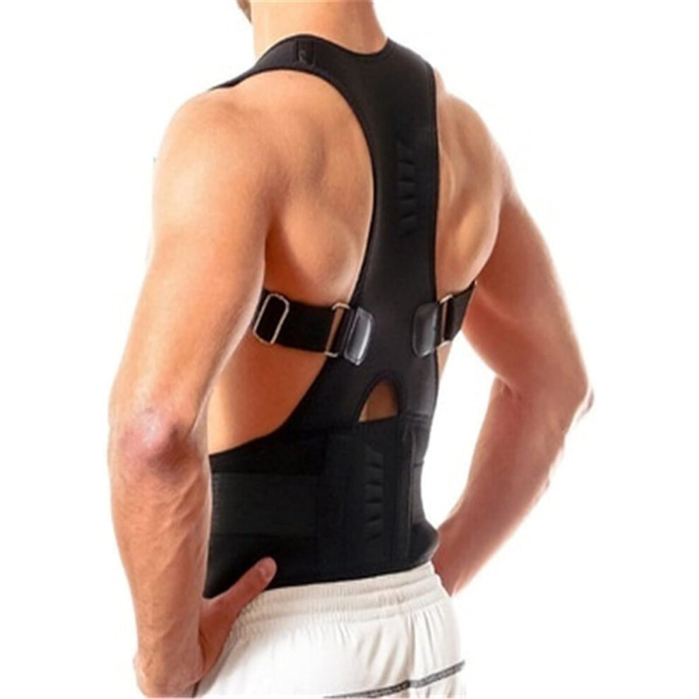 Back Corrector Adjustable Magnetic Posture Support Belt Pain Relief