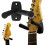 Universal guitar bøjle Sort   2-pak 3