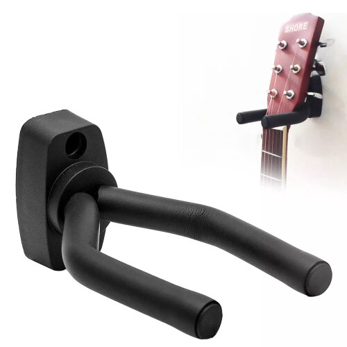 Universal guitar bøjle Sort   2-pak 1
