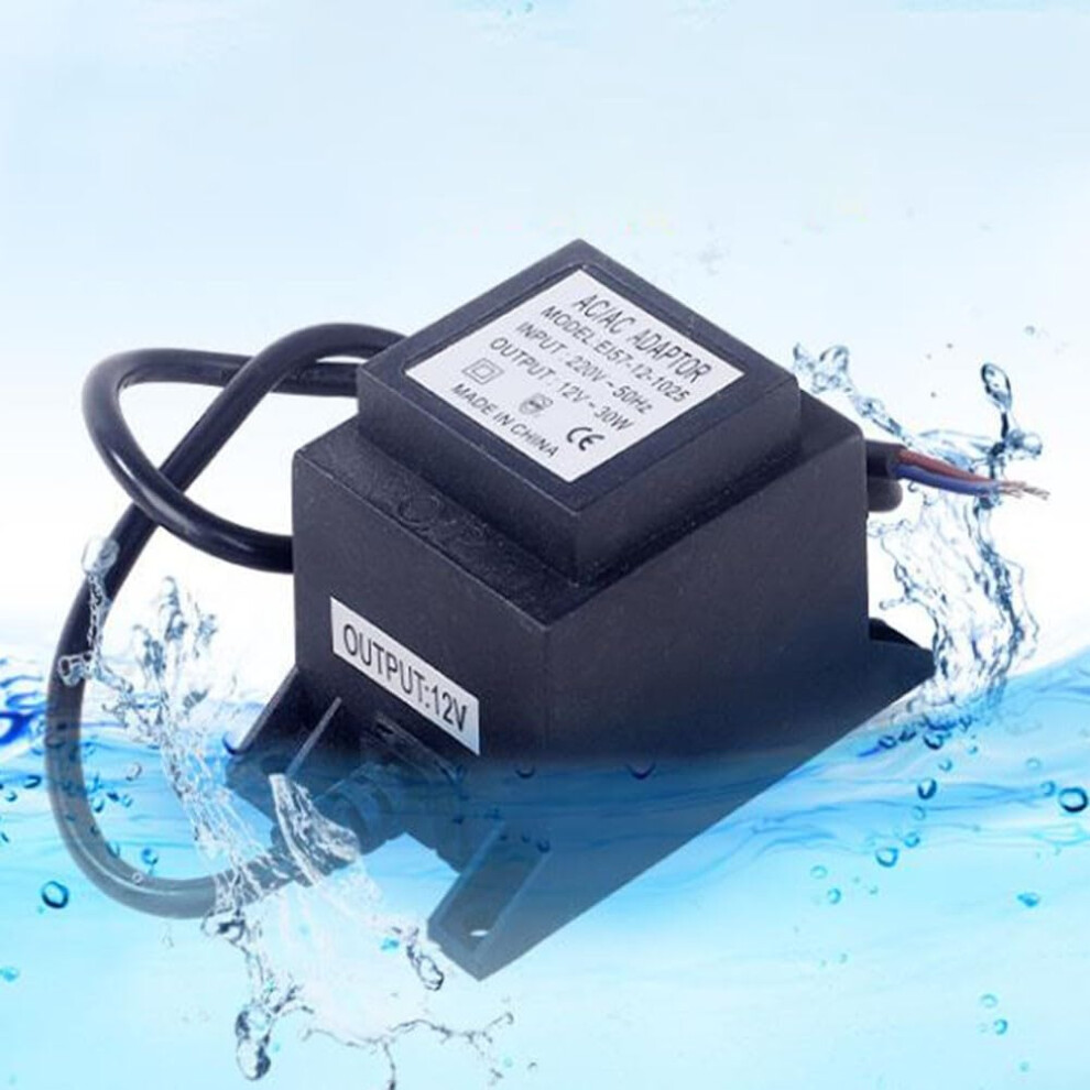 Waterproof Lighting Ac12v/24V Transformer Ip68 Power Supply Ac220v Adapter Protects Fruits And Vegetables(Ac12v20w) 9412369788634
