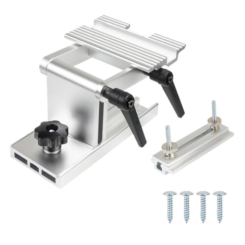 Grinding Tool Quiet Jig  Adjustable Sturdy Bench Grinder Sharpening Jig  Silver