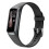 Smartwatch mit Herzfrequenz- und Blutdruckmesser Black 5