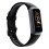 Smartwatch mit Herzfrequenz- und Blutdruckmesser Black 3