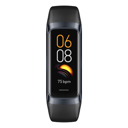 Smartwatch mit Herzfrequenz- und Blutdruckmesser Black 1