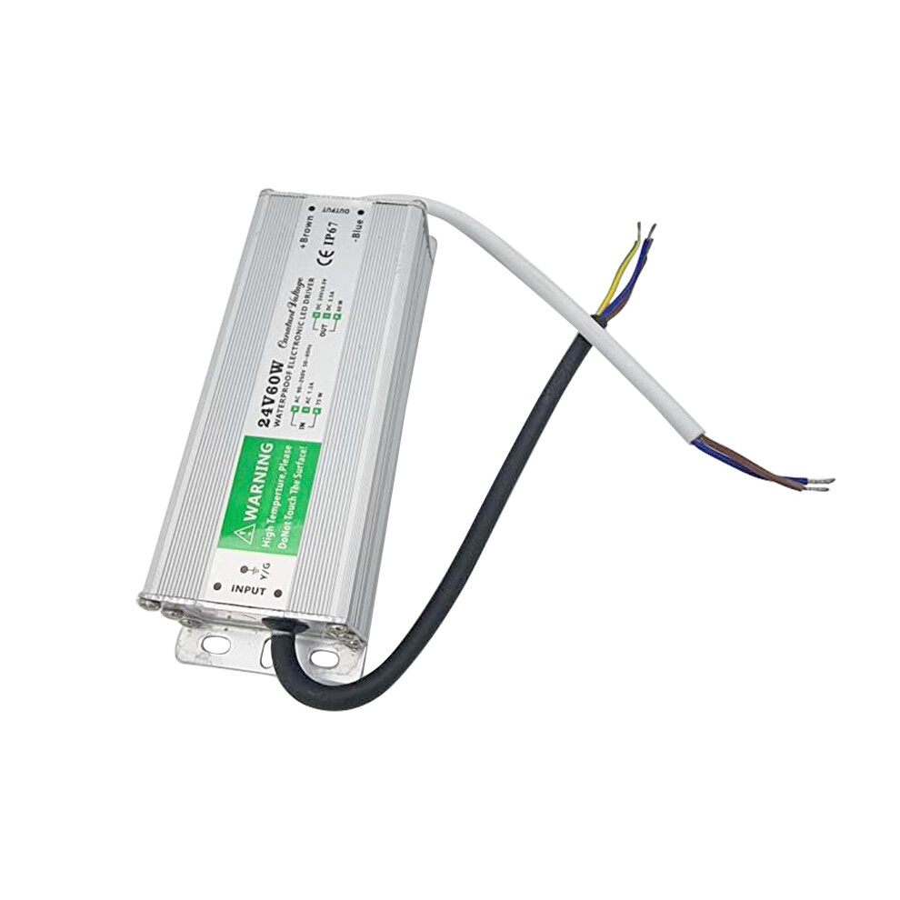 Dc24v Ip67 Waterproof Led Driver Power Supply Transformer For Led Strip Sign Psu (60W) 9412369787934