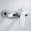 Chic Shower Valve for Bathroom, Solid Brass Construction Offers Stability and Ceramic Core Valve Ensures Precise Smooth Temperature Adjustment 1