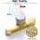 Chic Shower Valve for Bathroom, Solid Brass Construction Offers Stability and Ceramic Core Valve Ensures Precise Smooth Temperature Adjustment 4