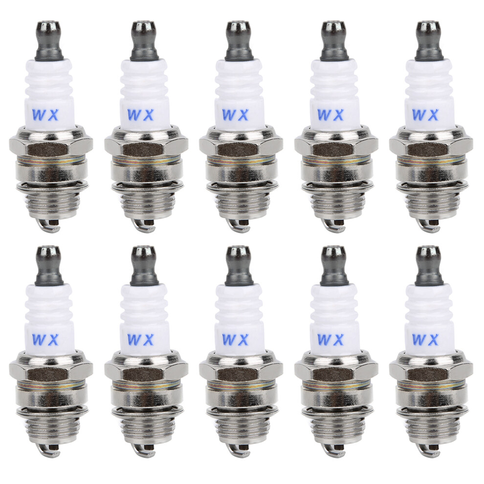 Ceramic Spark Plug L7t Aftermarket Replacement Easy Installation Meets Standard Specification For Gas Scooters Pocket Bike Trimmer Blower Compatible 9190834064765