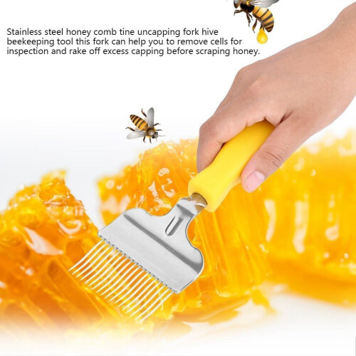 Honey Uncapping Fork Bee Keeping Uncapping Fork Honey Comb Beekeeping Uncapping Fork Hive Honey Extractor 1