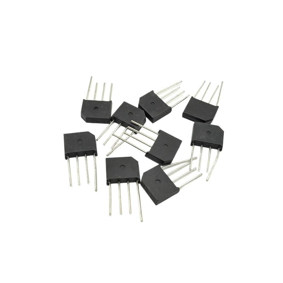 10Pcs Kbp206 Dip4 Kbp206g Dip Dip4 Bridge Rectifier 2A 600V 9412369739889