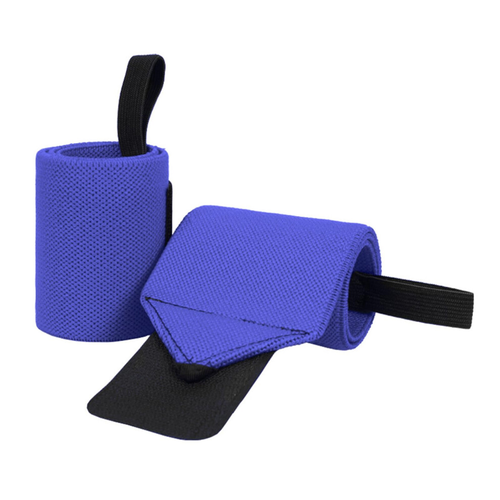 Blue Wrist Support Brace Hand Wrist Support Wristband Adjusted Strap Fitness Weightliftings Joint Relief